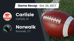Recap: Carlisle  vs. Norwalk  2017