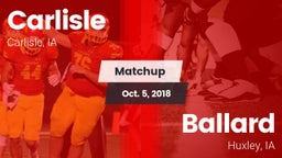 Matchup: Carlisle vs. Ballard  2018