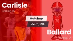 Matchup: Carlisle vs. Ballard  2019