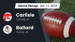 Recap: Carlisle  vs. Ballard  2019