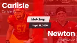 Matchup: Carlisle vs. Newton   2020