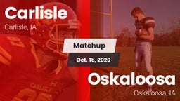 Matchup: Carlisle vs. Oskaloosa  2020