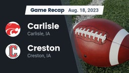 Recap: Carlisle  vs. Creston  2023