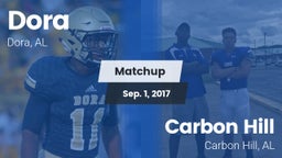 Matchup: Dora vs. Carbon Hill  2017