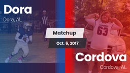 Matchup: Dora vs. Cordova  2017