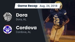 Recap: Dora  vs. Cordova  2018