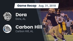 Recap: Dora  vs. Carbon Hill  2018