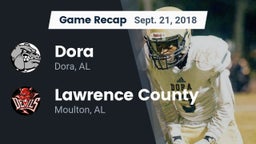 Recap: Dora  vs. Lawrence County  2018