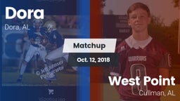 Matchup: Dora vs. West Point  2018