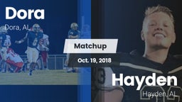 Matchup: Dora vs. Hayden  2018