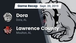 Recap: Dora  vs. Lawrence County  2019