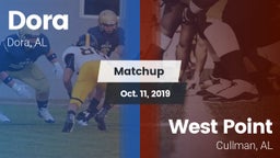 Matchup: Dora vs. West Point  2019