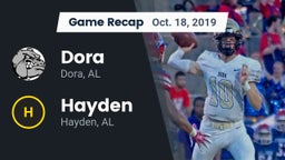 Recap: Dora  vs. Hayden  2019
