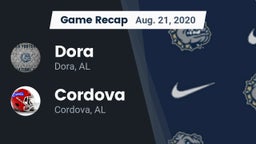 Recap: Dora  vs. Cordova  2020