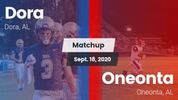 Matchup: Dora vs. Oneonta  2020