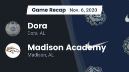 Recap: Dora  vs. Madison Academy  2020