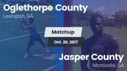 Matchup: Oglethorpe County vs. Jasper County  2017