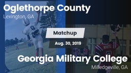 Matchup: Oglethorpe County vs. Georgia Military College  2019