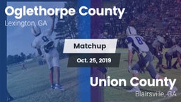 Matchup: Oglethorpe County vs. Union County  2019