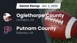 Recap: Oglethorpe County  vs. Putnam County  2020