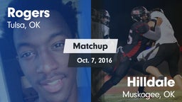 Matchup: Rogers  vs. Hilldale  2016