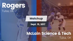 Matchup: Rogers  vs. McLain Science & Tech  2017