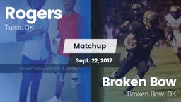 Matchup: Rogers  vs. Broken Bow  2017