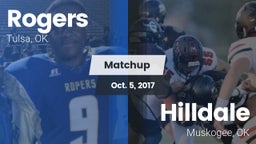 Matchup: Rogers  vs. Hilldale  2017