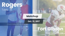 Matchup: Rogers  vs. Fort Gibson  2017