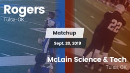 Matchup: Rogers  vs. McLain Science & Tech  2019