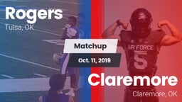 Matchup: Rogers  vs. Claremore  2019