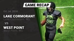 Recap: Lake Cormorant  vs. West Point  2016