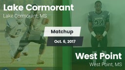 Matchup: Lake Cormorant vs. West Point  2017