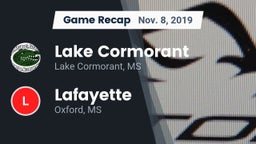 Recap: Lake Cormorant  vs. Lafayette  2019