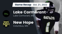 Recap: Lake Cormorant  vs. New Hope  2022