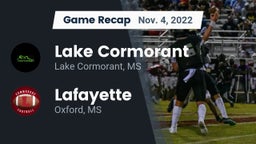 Recap: Lake Cormorant  vs. Lafayette  2022