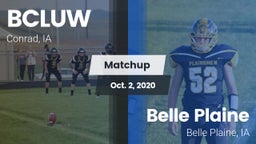 Matchup: BCLUW vs. Belle Plaine  2020