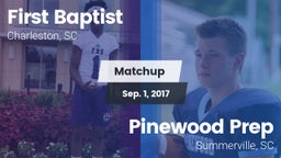 Matchup: First Baptist vs. Pinewood Prep  2017