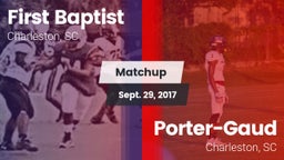 Matchup: First Baptist vs. Porter-Gaud  2017