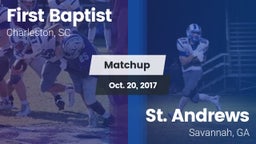 Matchup: First Baptist vs. St. Andrews  2017