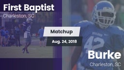 Matchup: First Baptist vs. Burke  2018