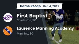 Recap: First Baptist  vs. Laurence Manning Academy  2019