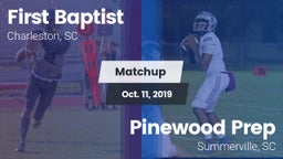 Matchup: First Baptist vs. Pinewood Prep  2019