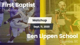 Matchup: First Baptist vs. Ben Lippen School 2020