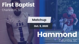 Matchup: First Baptist vs. Hammond  2020