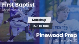 Matchup: First Baptist vs. Pinewood Prep  2020