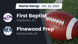 Recap: First Baptist  vs. Pinewood Prep  2020