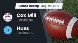 Recap: Cox Mill  vs. Huss  2017