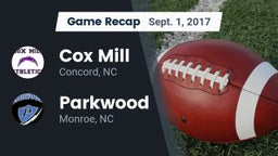 Recap: Cox Mill  vs. Parkwood  2017