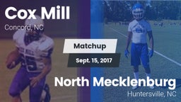 Matchup: Cox Mill vs. North Mecklenburg  2017